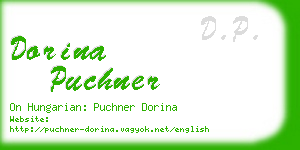 dorina puchner business card
